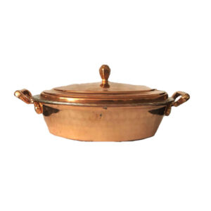 Persian Copper Sauté Pan with Lid – Javid Hammered Model