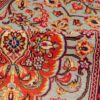 Hand-Knotted Persian Qom Aseman Runner Rug (Classical Floral Medallion) - Red Kork Wool