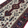 Hand-Knotted Persian Ilia Runner Rug (Tribal Geometric Medallion Pattern) - Red Wool