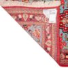 Hand-Knotted Persian Qom Sahar Runner Rug (Classical Floral Medallion) - Red Kork Wool