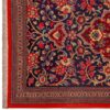 Hand-Knotted Persian Qom Sahra Runner Rug (Classical Floral Medallion) - Red Kork Wool