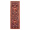 Hand-Knotted Persian Qom Sahra Runner Rug (Classical Floral Medallion) - Red Kork Wool