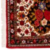 Hand-Knotted Persian Bakhtiyari Sina Runner Rug (Traditional Floral Medallion) - Red Wool