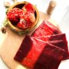 Traditional Persian Homemade Pomegranate Sour Fruit Leather Roll – Lavashak, 800g
