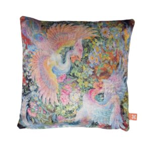 Persian Velvet Cushion Cover – Simorgh Design (Set of 2)