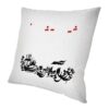 Persian Velvet Cushion Cover - Typography Design (Set of 2)