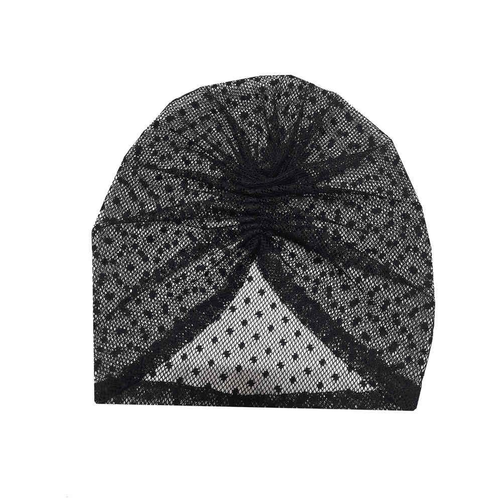 Black Head Scarf Turban Model GF