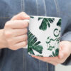 Persian Ceramic Coffee Mug - Model Sabz