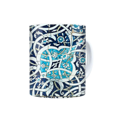 Persian Ceramic Coffee Mug Model Eslimi