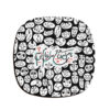 Saranjam Persian Calligraphy Coasters – Round Wooden Drink Protector Set