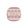 Boose Persian Calligraphy Coasters – Round Wooden Drink Protector Set