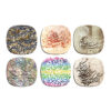 Persian Calligraphy Coasters – Round Wooden Drink Protector Set