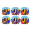 Shahr Persian Calligraphy Coasters – Round Wooden Drink Protector Set
