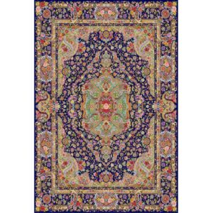 Large Boho Persian Style Indoor Floor Mat Nafis