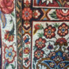Hand-Knotted Persian Bakhtiyari Arezoo Runner Rug (Bakhtiari Garden Panel) - Black Wool