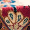 Hand-Knotted Persian Heriz Atoosa Runner Rug (Classical Floral Medallion) - Red Wool