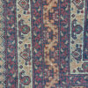 Hand-Knotted Persian Kamand Runner Rug (Tribal All-over Mahi / Herati) - Brown Kork Wool