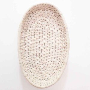 Persian Handwoven Palm Leaf Basket Model Leyli