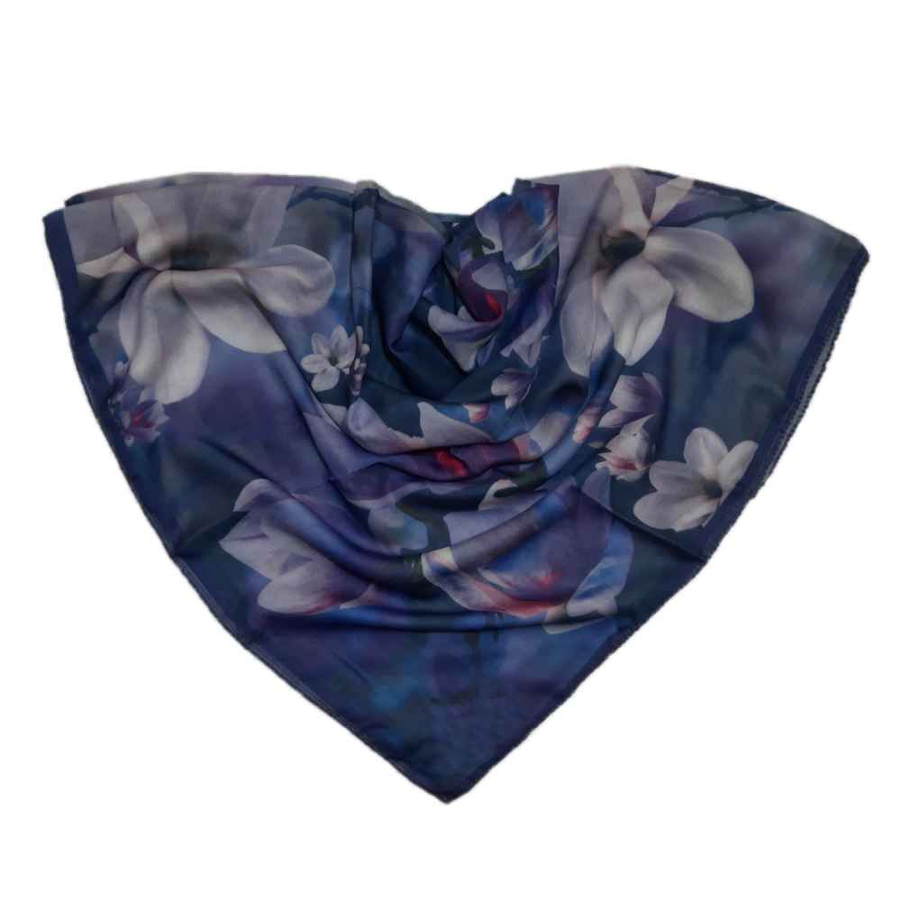 Summer Scarf for Women – Luxe Floral Print, Shokofeh Design