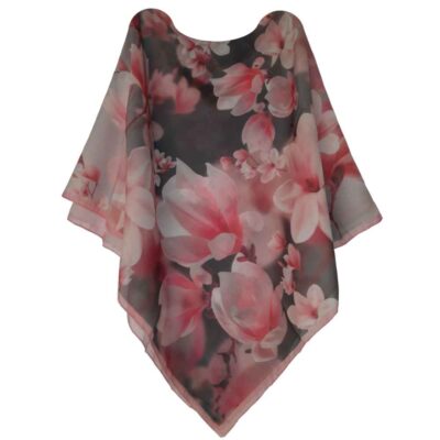 Summer Scarf for Women - Luxe Floral Print, Shokofeh Design