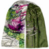 Persian Printed Silk Shawl Double Sided Artistic Calligraphy Atoosa