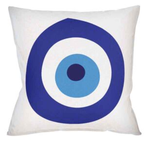 Persian Velvet Cushion Cover – Cheshm Nazar Design (Set of 2)