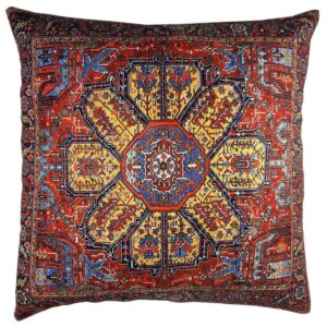 Ethnic Velvet Cushion Cover – Haris II Design (Set of 2)