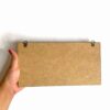 Handcrafted Persian Wooden Wall Key Holder Model Khatoon