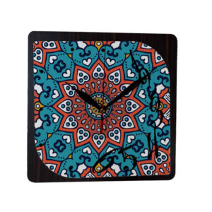 Persian-Inspired Analog Patterned Wall Clock – Azin