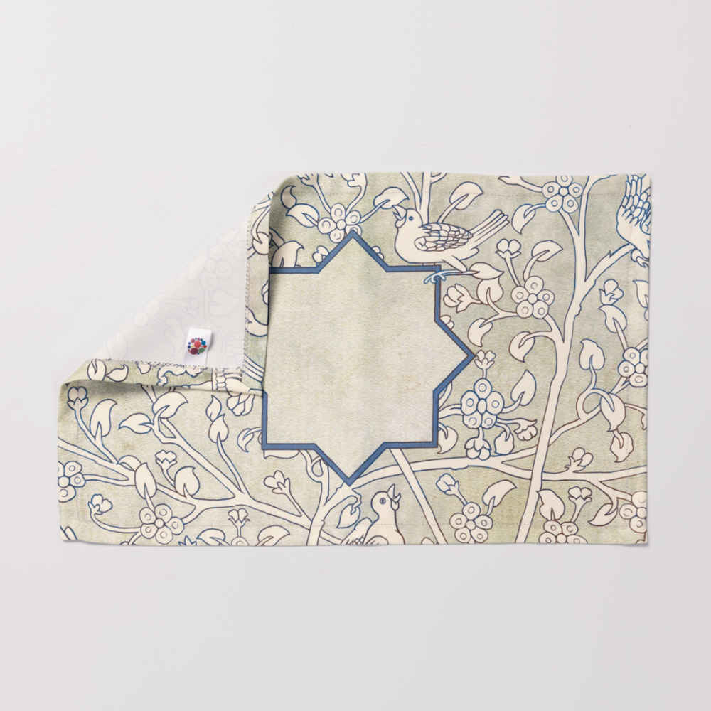 Set of 4 Fabric Placemats Under the Plate – Model Star