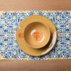 Set of 6 Fabric Placemats Under the Plate – Model Dina