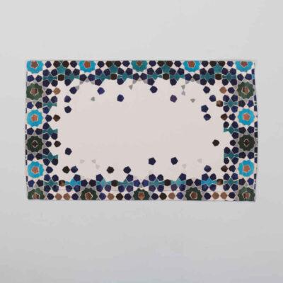 Set of 6 Fabric Placemats Under the Plate – Model Hana