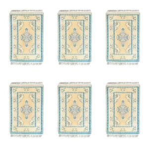 Set of 6 Polyester Fabric Placemats – Rug Style Model Sahra