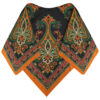 Floral Print Silk Scarf for Women - Luxe and Vibrant Parvin Design