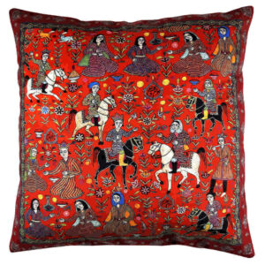 Traditional Persian Velvet Cushion Cover – Bahram Design (Set of 2)