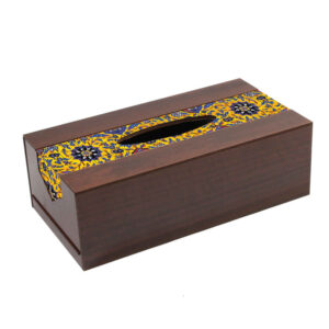 Rustic Wooden Tissue Box Cover – Behnaz