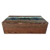 Rustic Wooden Tissue Box Cover – Darya