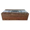 Rustic Wooden Tissue Box Cover – Golasa