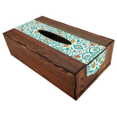 Rustic Wooden Tissue Box Cover – Jooya