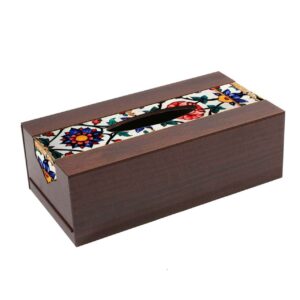 Rustic Wooden Tissue Box Cover – Tara