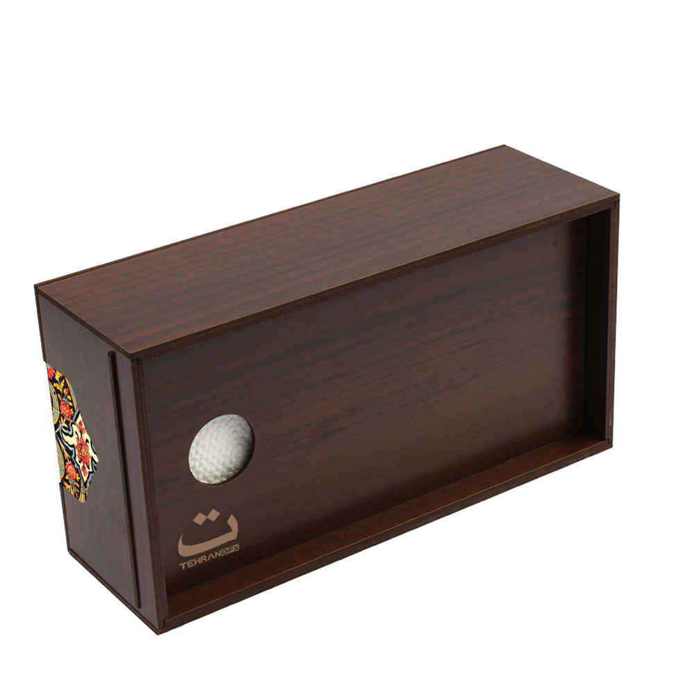 Rustic Wooden Tissue Box Cover – Tile Design