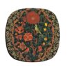 Gol Birds & Flowers Coasters – Round Persian Artistic Wooden Set