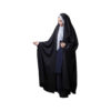 Premium Black Overhead Chador – Islamic Full Coverage Robe (Jelveha)