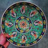Persian Handmade Decorative Minakari Pottery Bowl Model Eslimi
