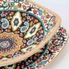 Persian Handmade Decorative Minakari Pottery Bowl & Plate Model Sivan