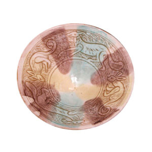 Handmade Decorative Pottery Bowl Model Animals