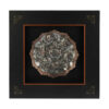 Handmade Framed Persian Engraved Copper Art Barjaste