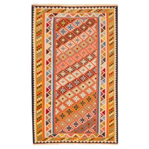 Persian Wool Kilim Rug Handwoven in Fars Traditional Alay