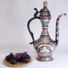 Persian Copper Rosewater Sprinkler - Minakari Enameled