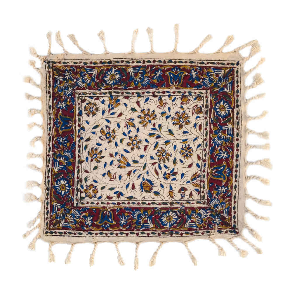 Iranian Tablecloth: Isfahan’s Traditional Kalamkari Block Print